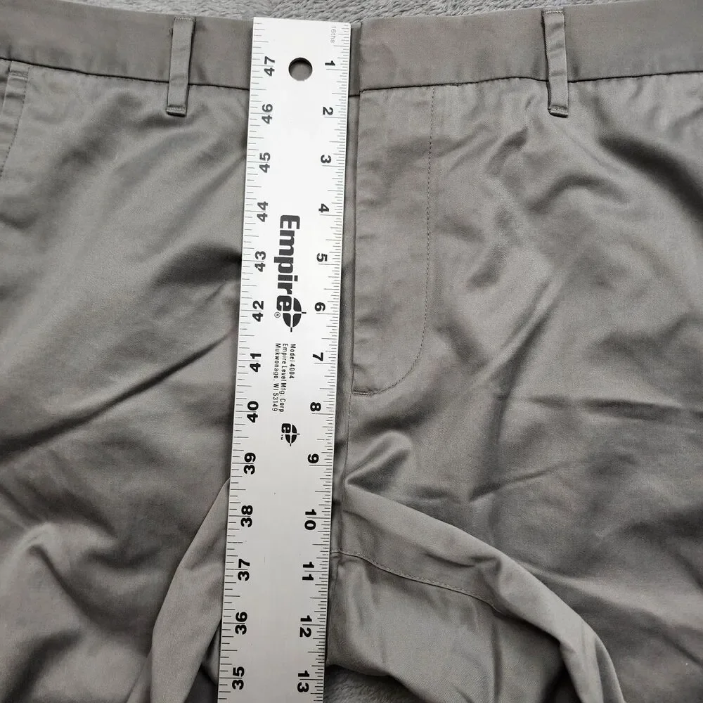 Bonobos Men’s Friday Pants Size 35x30 Gray Slim Fit Chino Style 100% Cotton